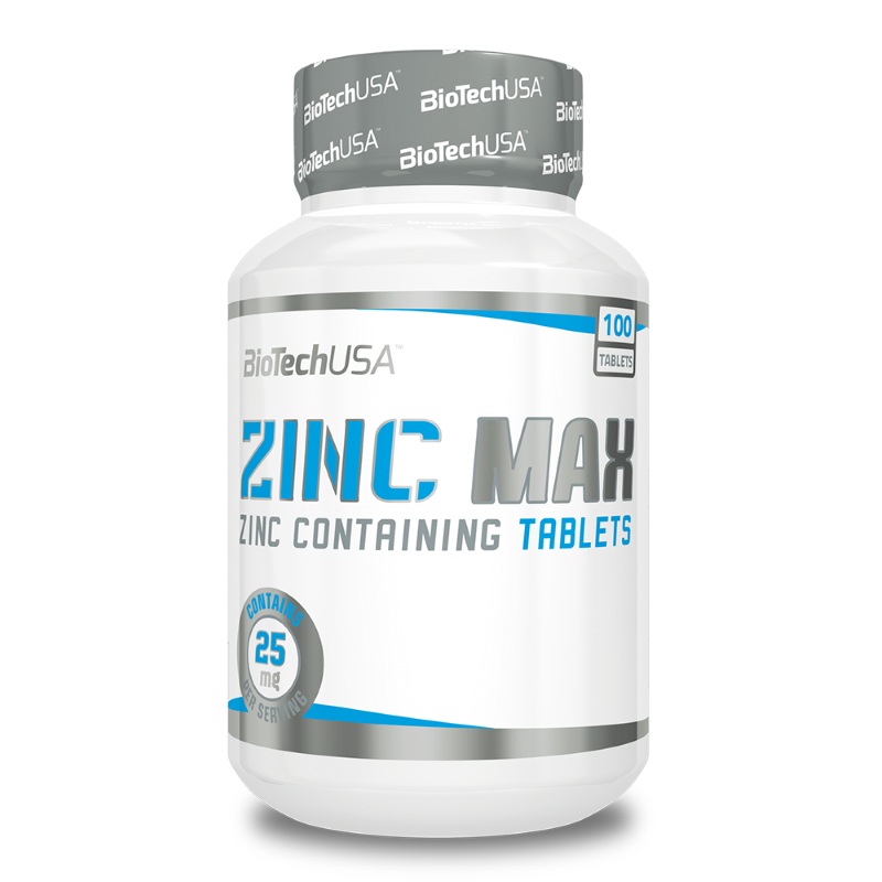 Витамины и минералы BioTech Zinc Max, 100 таблеток