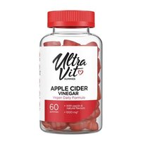 Натуральная добавка VPLab UltraVit Apple Cider Vinegar, 60 желеек