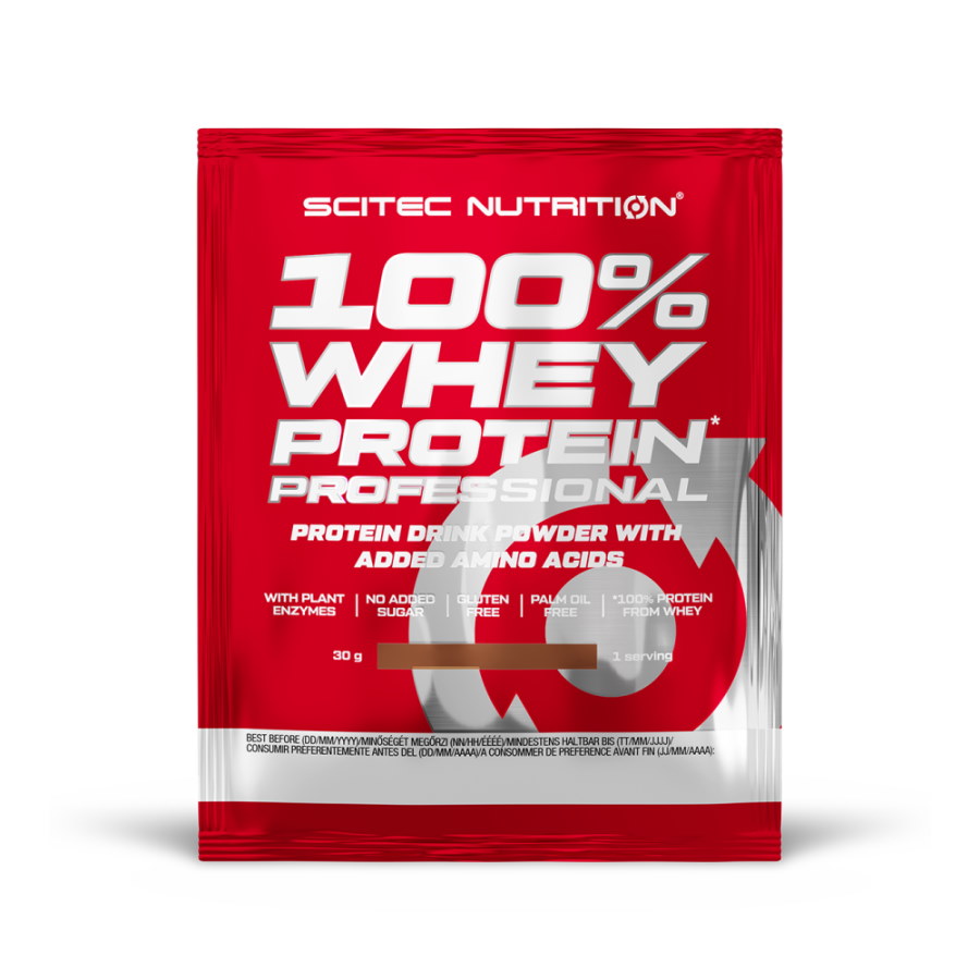Протеин Scitec 100% Whey Protein Professional, 30 грамм