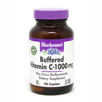 Витамины и минералы Bluebonnet Buffered Vitamin C-1000 mg, 90 каплет