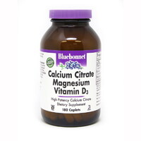 Витамины и минералы Bluebonnet Calcium Citrate Magnesium Vitamin D3, 180 каплет