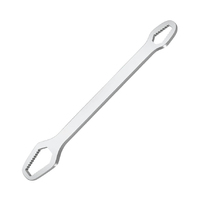 Накидной гаечный ключ универсальный двойной Semi, от 8 до 22 мм - серый