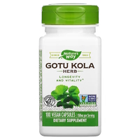 Натуральная добавка Nature's Way Gotu Kola Herb 950 mg, 100 вегакапсул