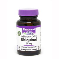 Натуральная добавка Bluebonnet Cellular Active Ubiquinol 50 mg, 30 вегакапсул
