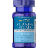 Витамины и минералы Puritan's Pride Vitamins for the Hair, 60 таблеток