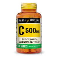 Витамины и минералы Mason Natural Vitamin C 500 mg, 100 таблеток