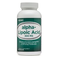 Натуральная добавка GNC Alpha-Lipoic Acid 300, 60 каплет