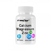 Витамины и минералы IronFlex Calcium Magnesium Zinc, 200 таблеток