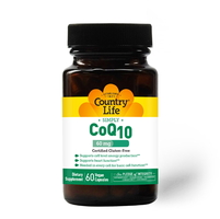 Натуральная добавка Country Life CoQ10 60 mg, 60 вегакапсул