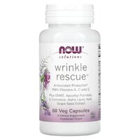 Натуральная добавка NOW Solutions Wrinkle Rescue, 60 вегакапсул