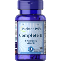 Витамины и минералы Puritan's Pride Complete B, 100 каплет