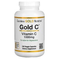 Витамины и минералы California Gold Nutrition Gold C, 240 вегакапсул