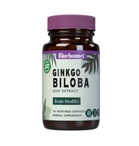 Натуральная добавка Bluebonnet Ginkgo Biloba, 30 вегакапсул