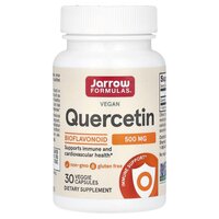 Натуральная добавка Jarrow Formulas Quercetin 500 mg, 30 вегакапсул