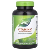 Витамины и минералы Nature's Way Vitamin C with Bioflavonoids, 250 капсул