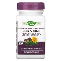 Натуральная добавка Nature's Way Leg Veins, 120 вегакапсул