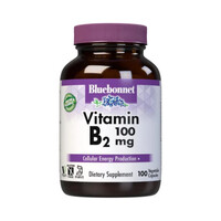 Витамины и минералы Bluebonnet Vitamin B2 100 mg, 100 вегакапсул