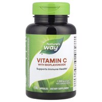 Витамины и минералы Nature's Way Vitamin C with Bioflavonoids, 100 капсул